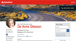 Desktop Screenshot of deannegleeson.com